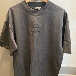 Miu Miu Oversized Tshirt